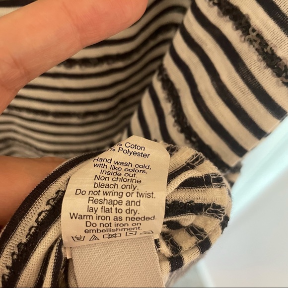 Medium J.Crew Tank with Sequin Embellishments - Picture 3 of 5